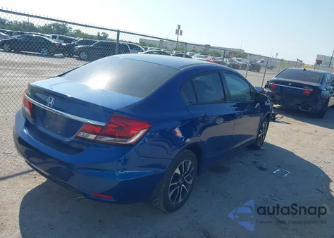 2014 Honda Civic Ex z USA, uszkodzony, nr VIN 19XFB2F83EE073746